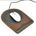 PU Leather Debossed Mouse Pad